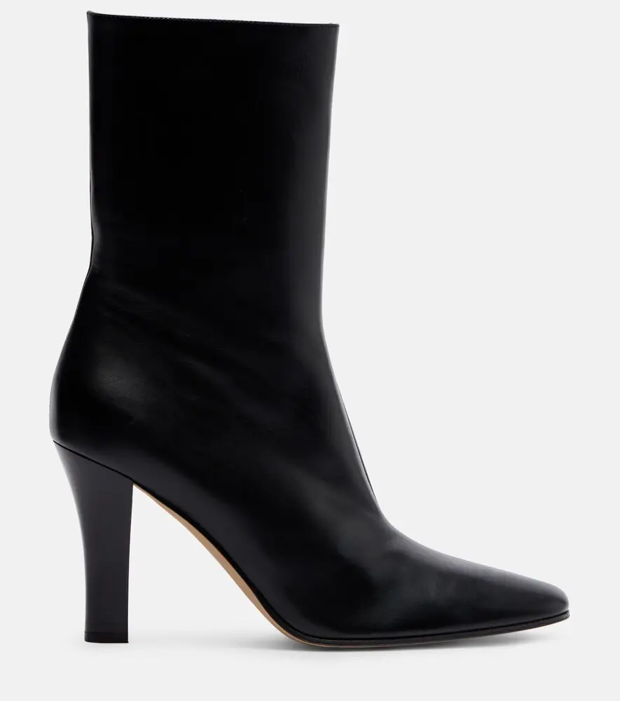 The Row Mona leather ankle boots | Thumbnail 3 The Row Mona leather ankle boots | Thumbnail 3