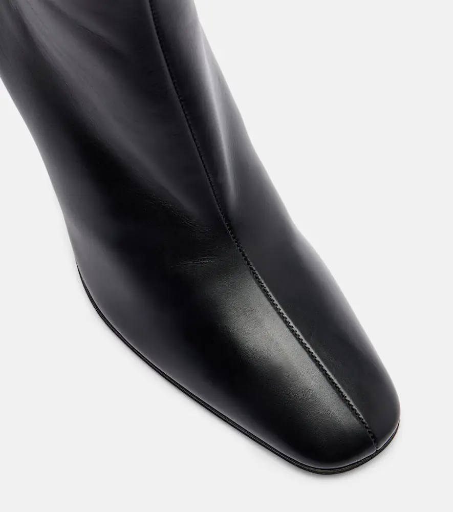 The Row Mona leather ankle boots | Thumbnail 4 The Row Mona leather ankle boots | Thumbnail 4