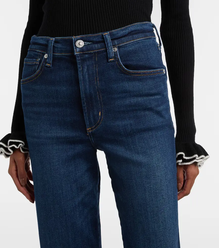 Citizens of Humanity Caia cropped mid-rise straight jeans | Thumbnail 2 Citizens of Humanity Caia cropped mid-rise straight jeans | Thumbnail 2