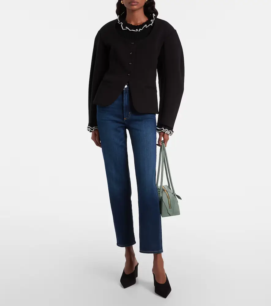 Citizens of Humanity Caia cropped mid-rise straight jeans | Thumbnail 5 Citizens of Humanity Caia cropped mid-rise straight jeans | Thumbnail 5