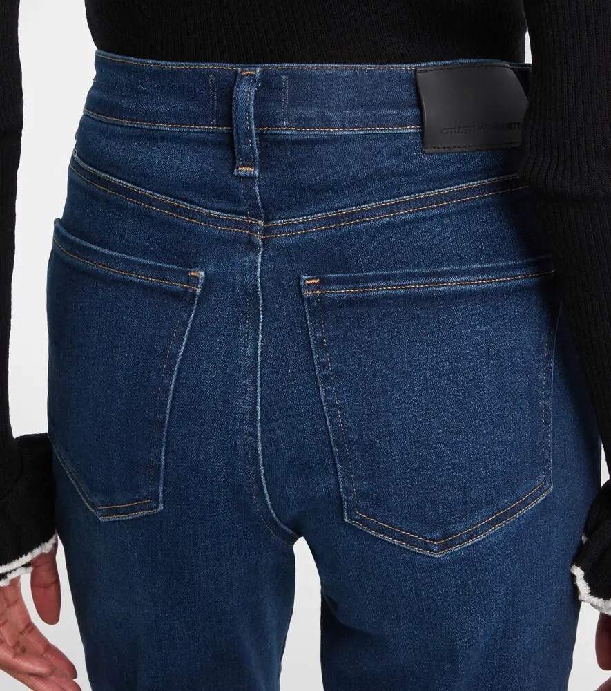 Citizens of Humanity Caia cropped mid-rise straight jeans | Thumbnail 6 Citizens of Humanity Caia cropped mid-rise straight jeans | Thumbnail 6