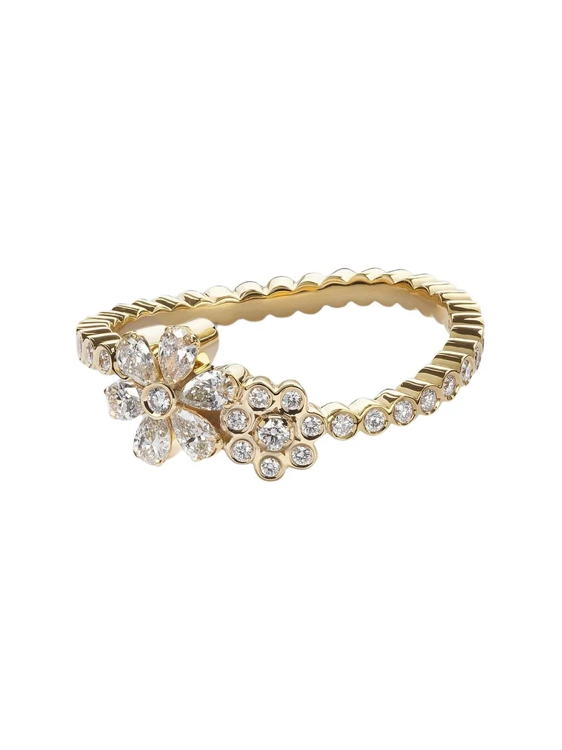 Cosmos Fleur 18kt gold ring with diamonds Cosmos Fleur 18kt gold ring with diamonds