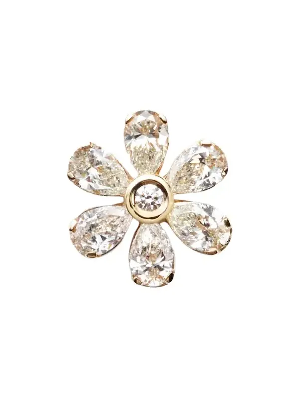 Cosmos Diamant 18kt gold single earring with diamonds