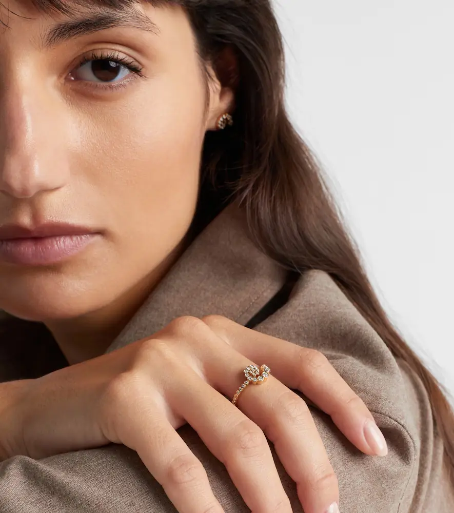 Sophie Bille Brahe Rêve Escargot 18kt gold ring with diamonds | Thumbnail 3 Sophie Bille Brahe Rêve Escargot 18kt gold ring with diamonds | Thumbnail 3