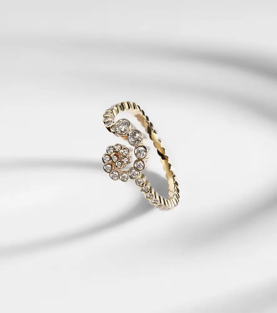 Sophie Bille Brahe Rêve Escargot 18kt gold ring with diamonds | Thumbnail 5 Sophie Bille Brahe Rêve Escargot 18kt gold ring with diamonds | Thumbnail 5
