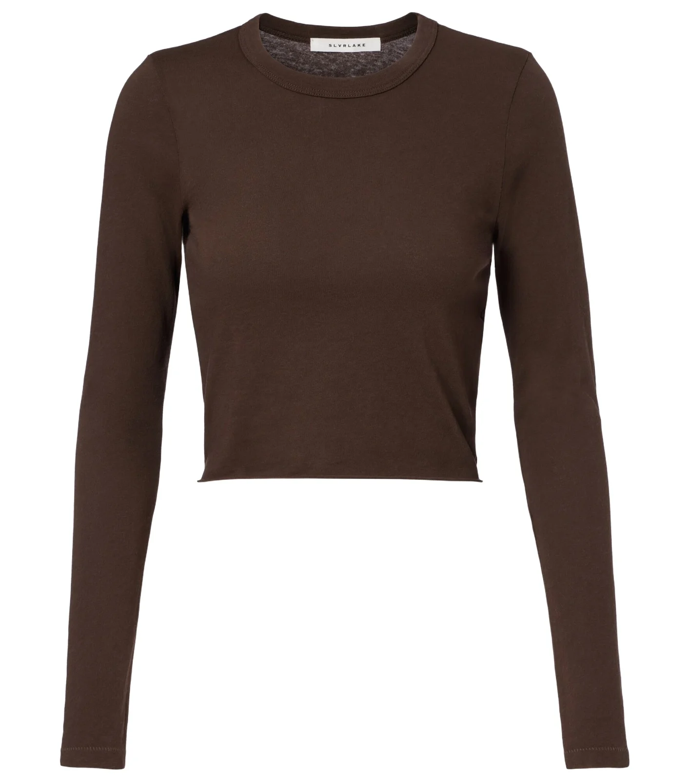 Baby cropped cotton jersey T-shirt