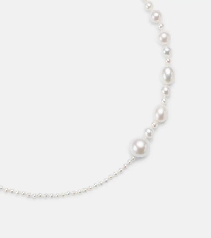 Sophie Bille Brahe Peggy 14kt gold necklace with freshwater pearls | Thumbnail 6 Sophie Bille Brahe Peggy 14kt gold necklace with freshwater pearls | Thumbnail 6