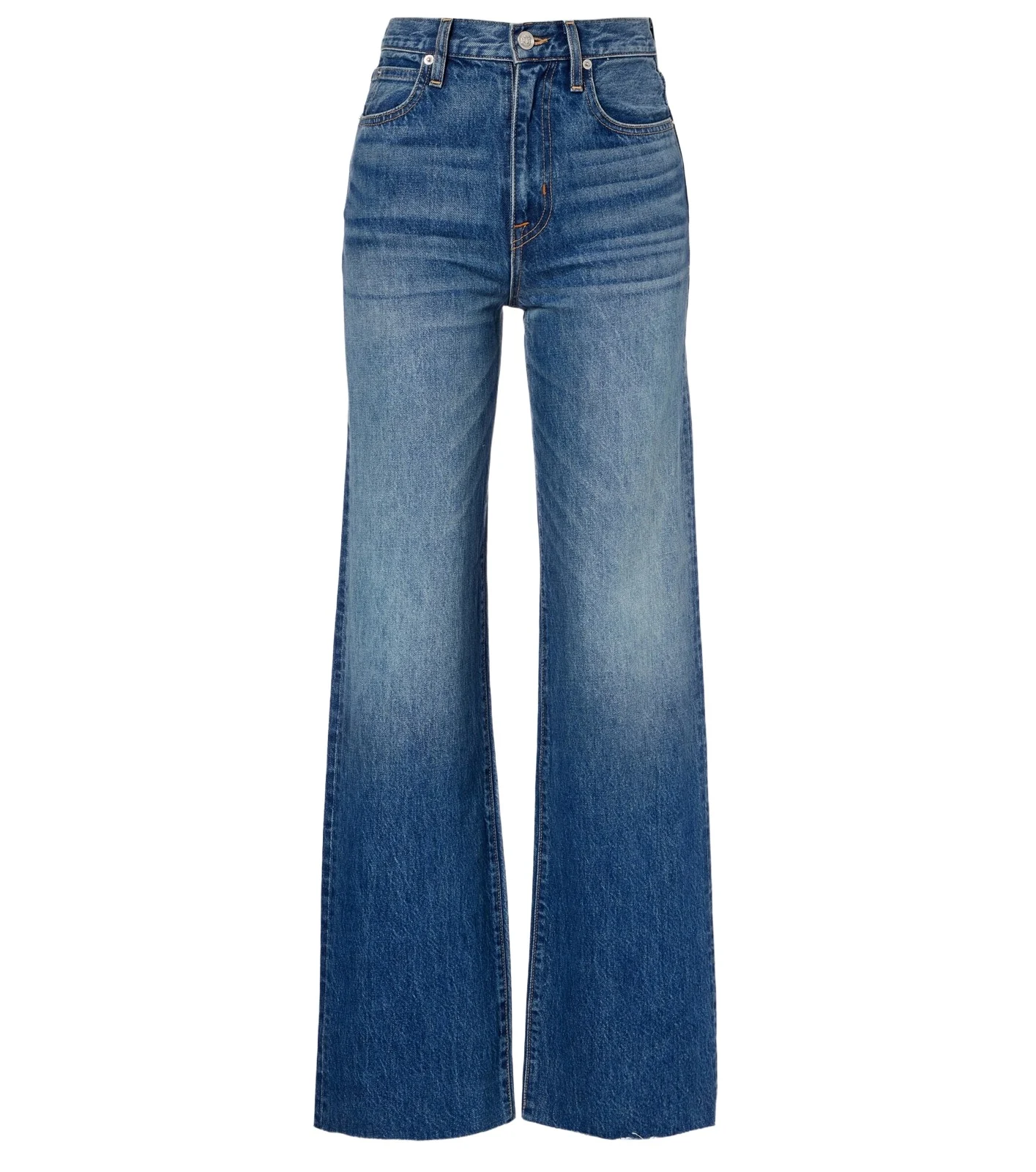 Grace faded wide-leg jeans Grace faded wide-leg jeans