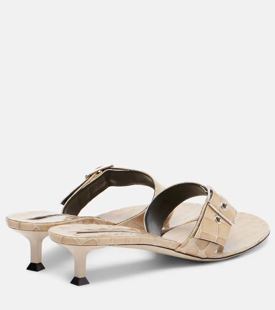 CHRISTEN Helix 35 patent leather thong sandals | Thumbnail 4