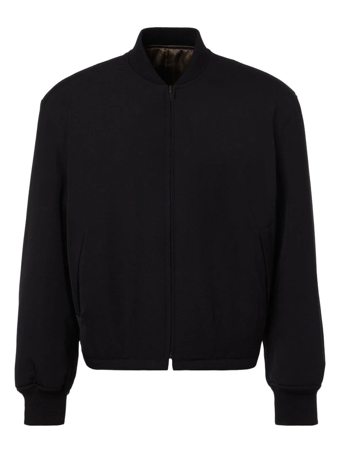 Fenn reversible wool bomber jacket