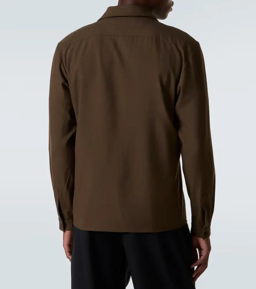 The Row Kanta wool shirt | Thumbnail 3