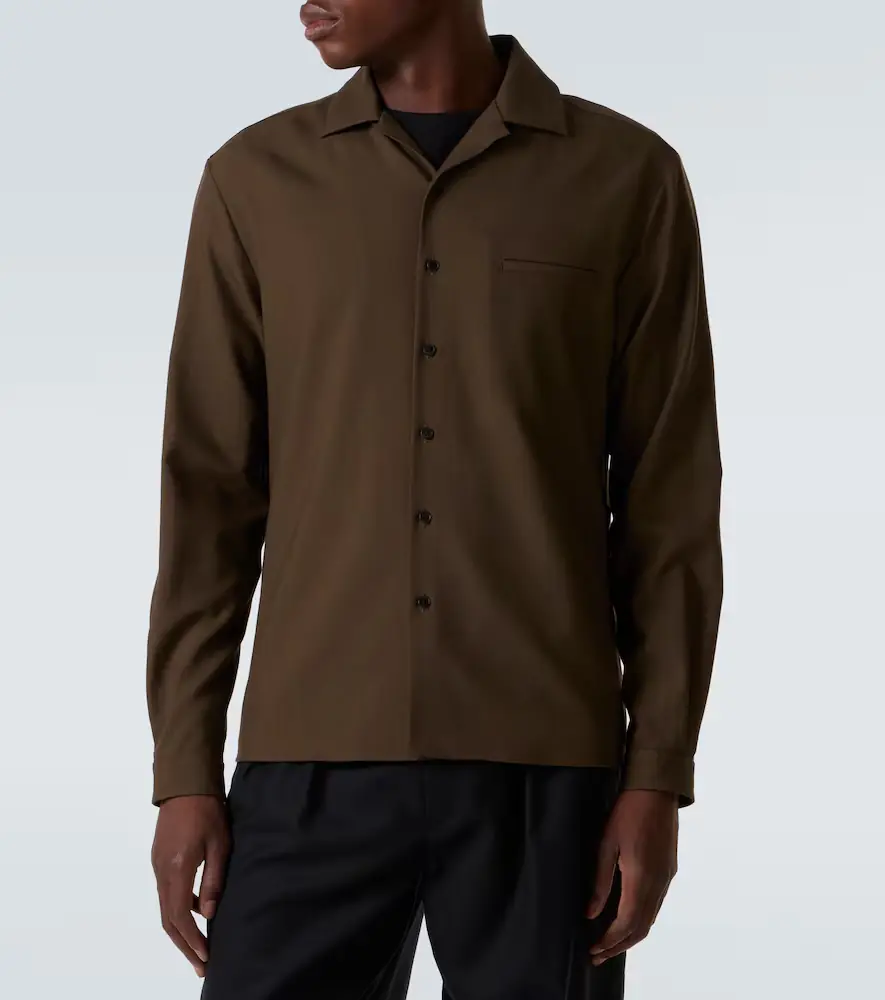 The Row Kanta wool shirt | Thumbnail 4