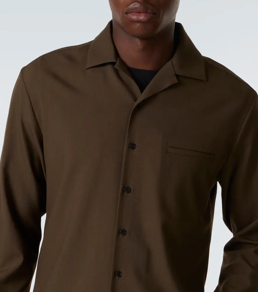 The Row Kanta wool shirt | Thumbnail 6