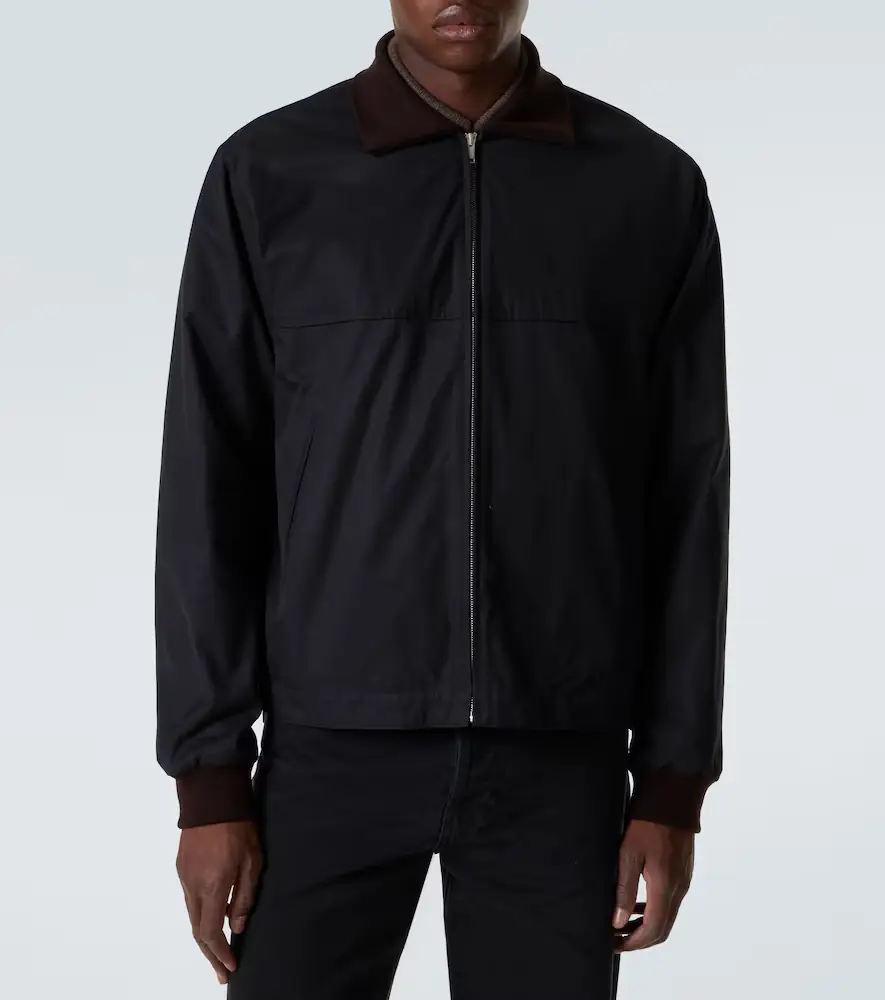 The Row Mantis cotton gabardine blouson jacket | Thumbnail 4 The Row Mantis cotton gabardine blouson jacket | Thumbnail 4
