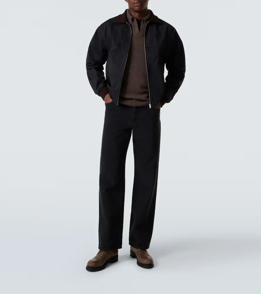 The Row Mantis cotton gabardine blouson jacket | Thumbnail 5 The Row Mantis cotton gabardine blouson jacket | Thumbnail 5