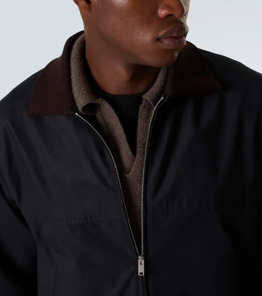 The Row Mantis cotton gabardine blouson jacket | Thumbnail 6 The Row Mantis cotton gabardine blouson jacket | Thumbnail 6