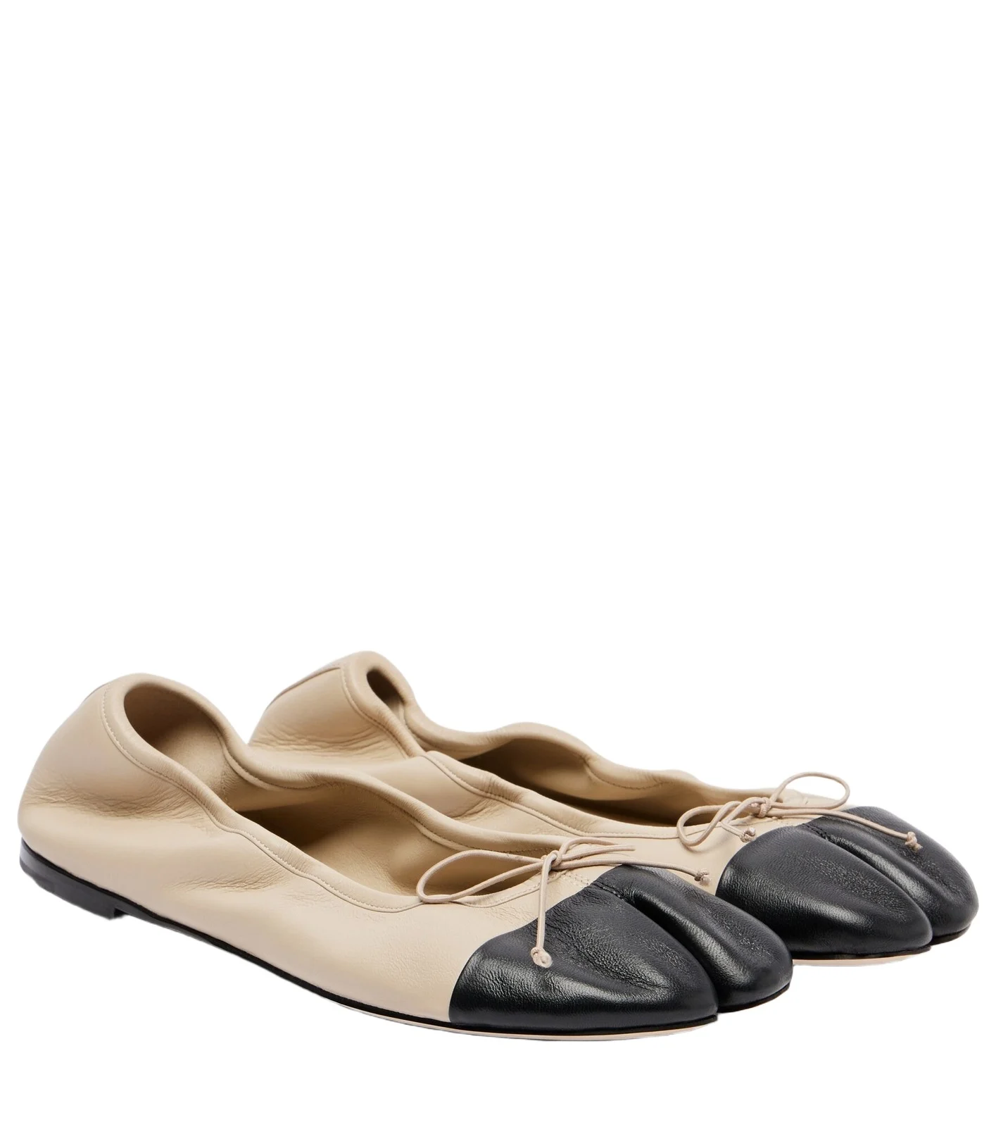 Tabi leather ballet flats Tabi leather ballet flats