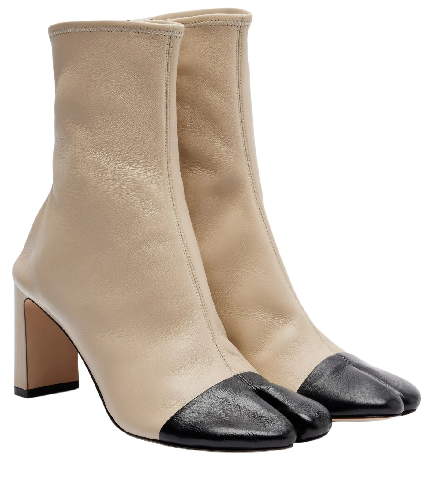Tabi 75 leather ankle boots Tabi 75 leather ankle boots