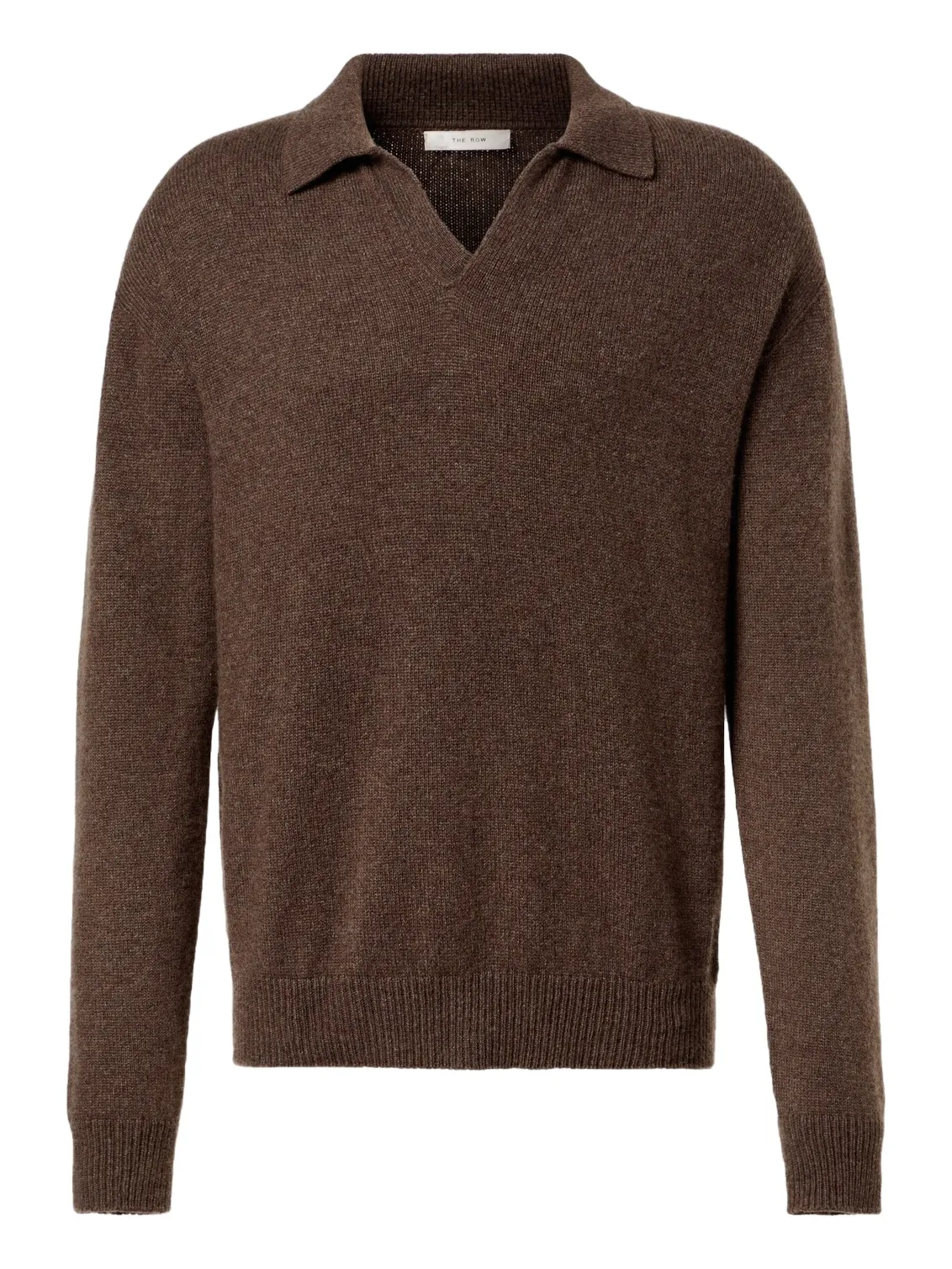 Leach cashmere polo sweater Leach cashmere polo sweater