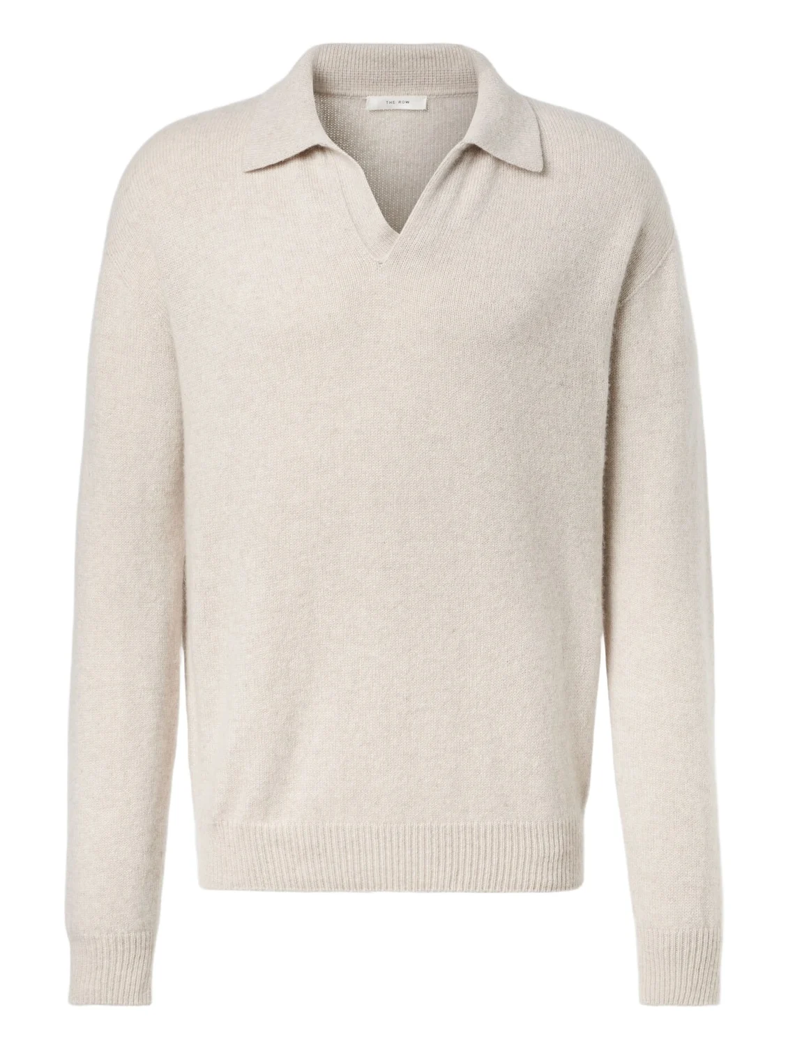 Leach cashmere polo sweater