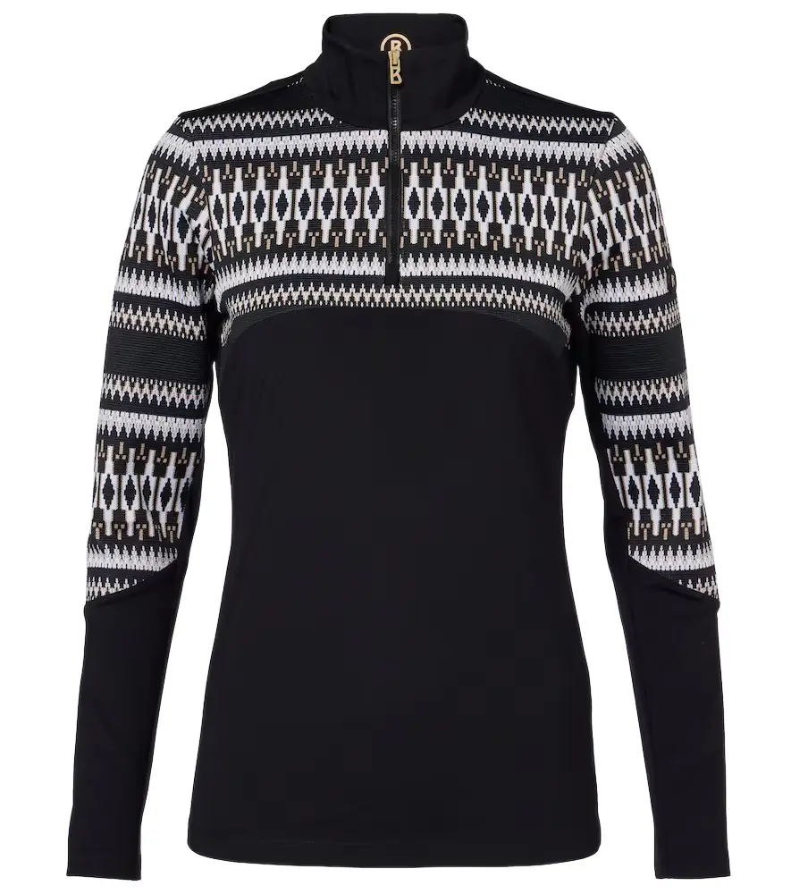 Jelissa jacquard ski top Jelissa jacquard ski top