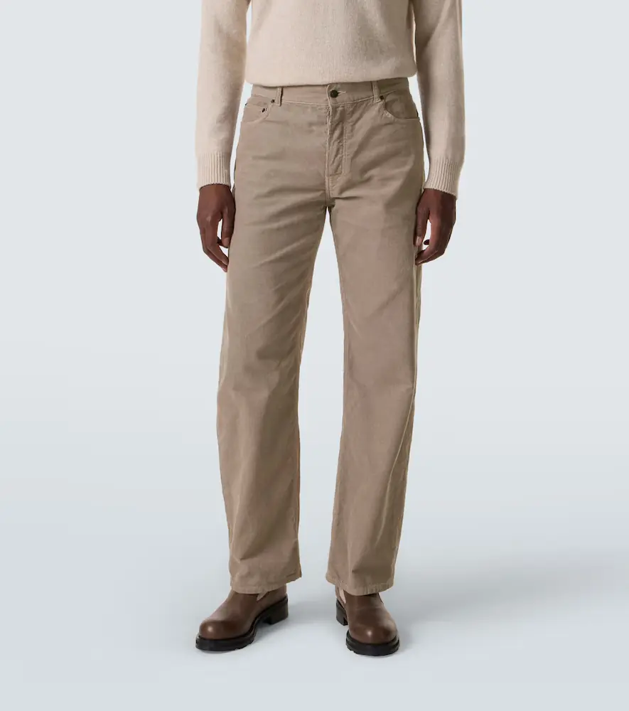 The Row Rossen cotton corduroy straight pants | Thumbnail 3