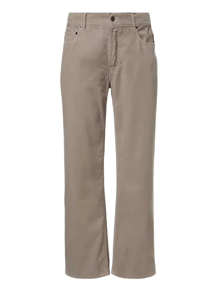 Rossen cotton corduroy straight pants