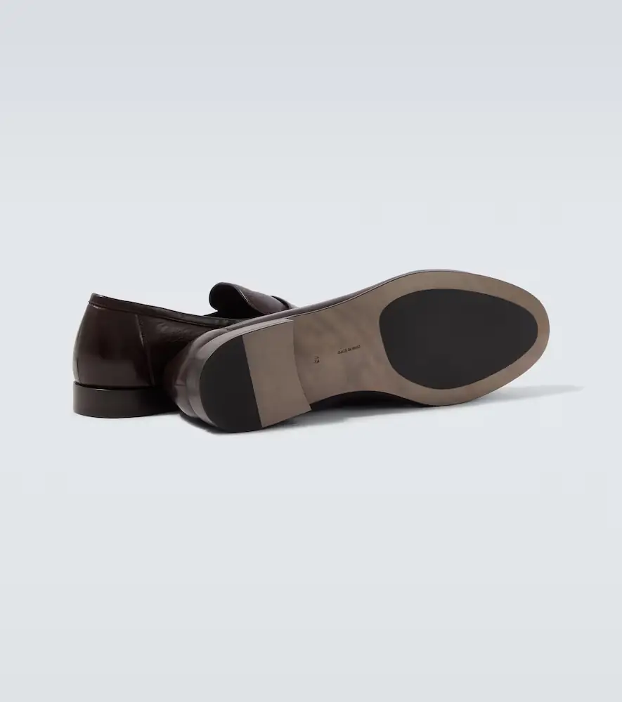 The Row Soft leather loafers | Thumbnail 4
