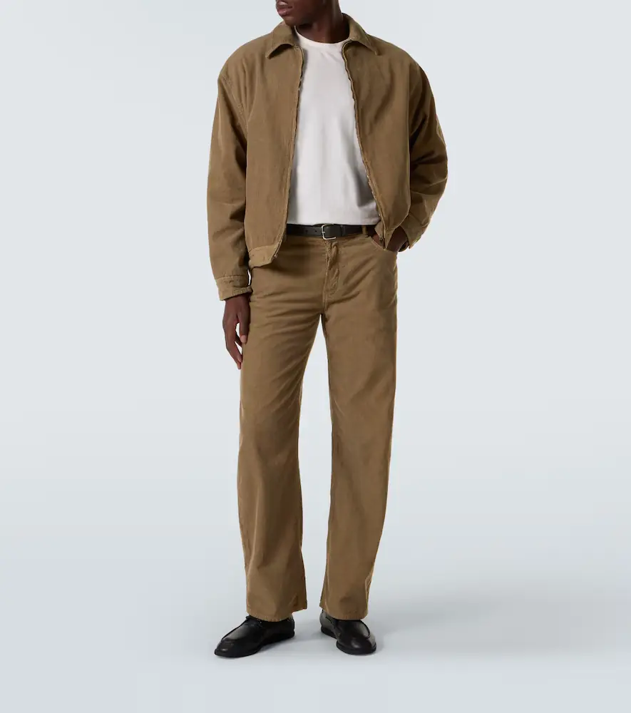 The Row Rossen cotton corduroy straight pants | Thumbnail 3