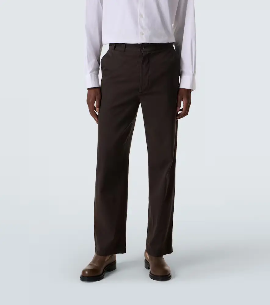 The Row Ottis cotton and cashmere straight pants | Thumbnail 5 The Row Ottis cotton and cashmere straight pants | Thumbnail 5
