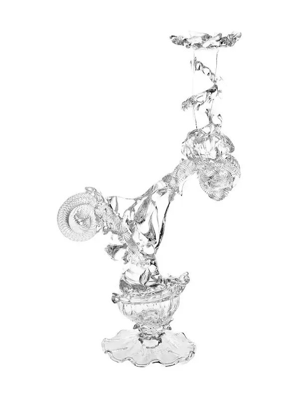 Alexander Kirkeby Crystal candle holder