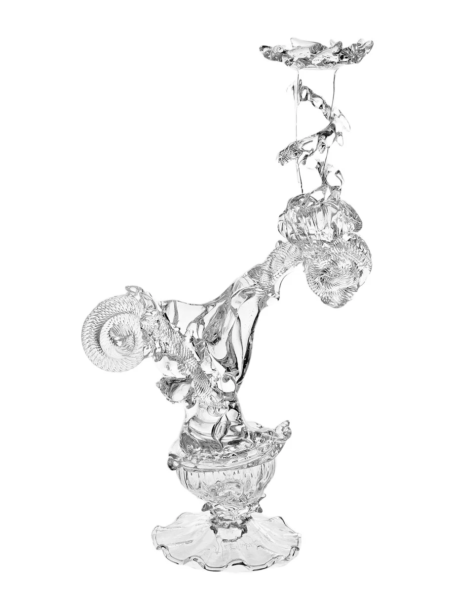 Alexander Kirkeby Crystal candle holder