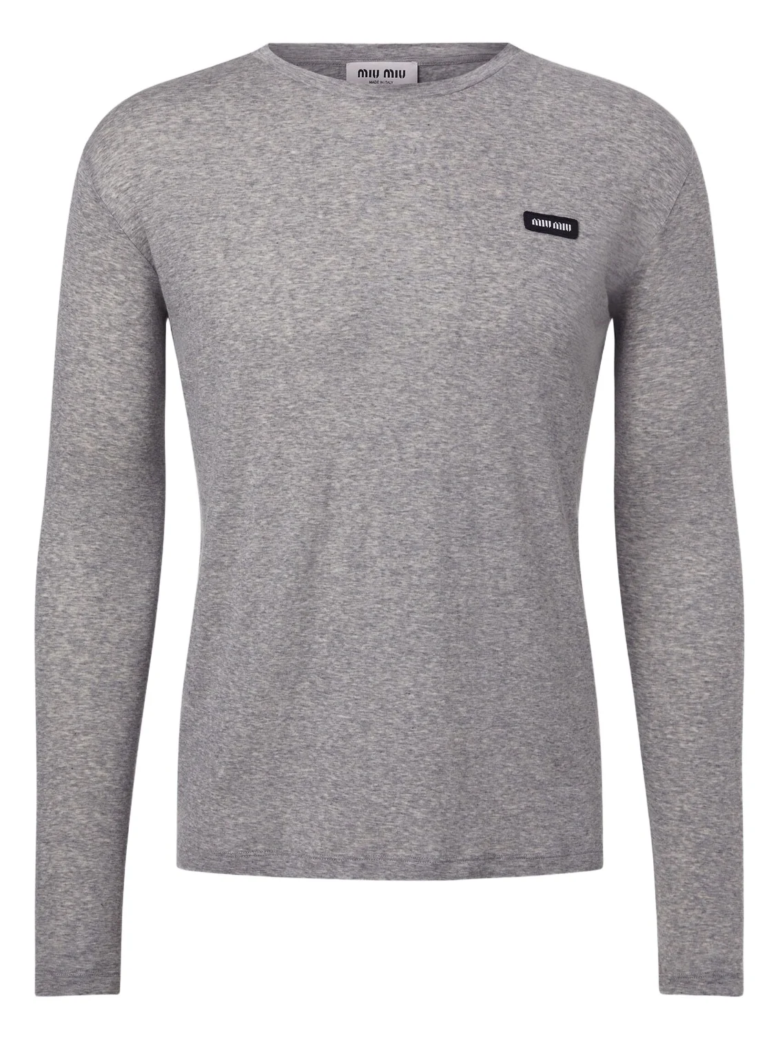 Miu Miu Logo cotton jersey T-shirt
