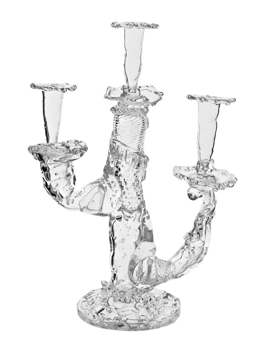 Alexander Kirkeby Crystal candle holder