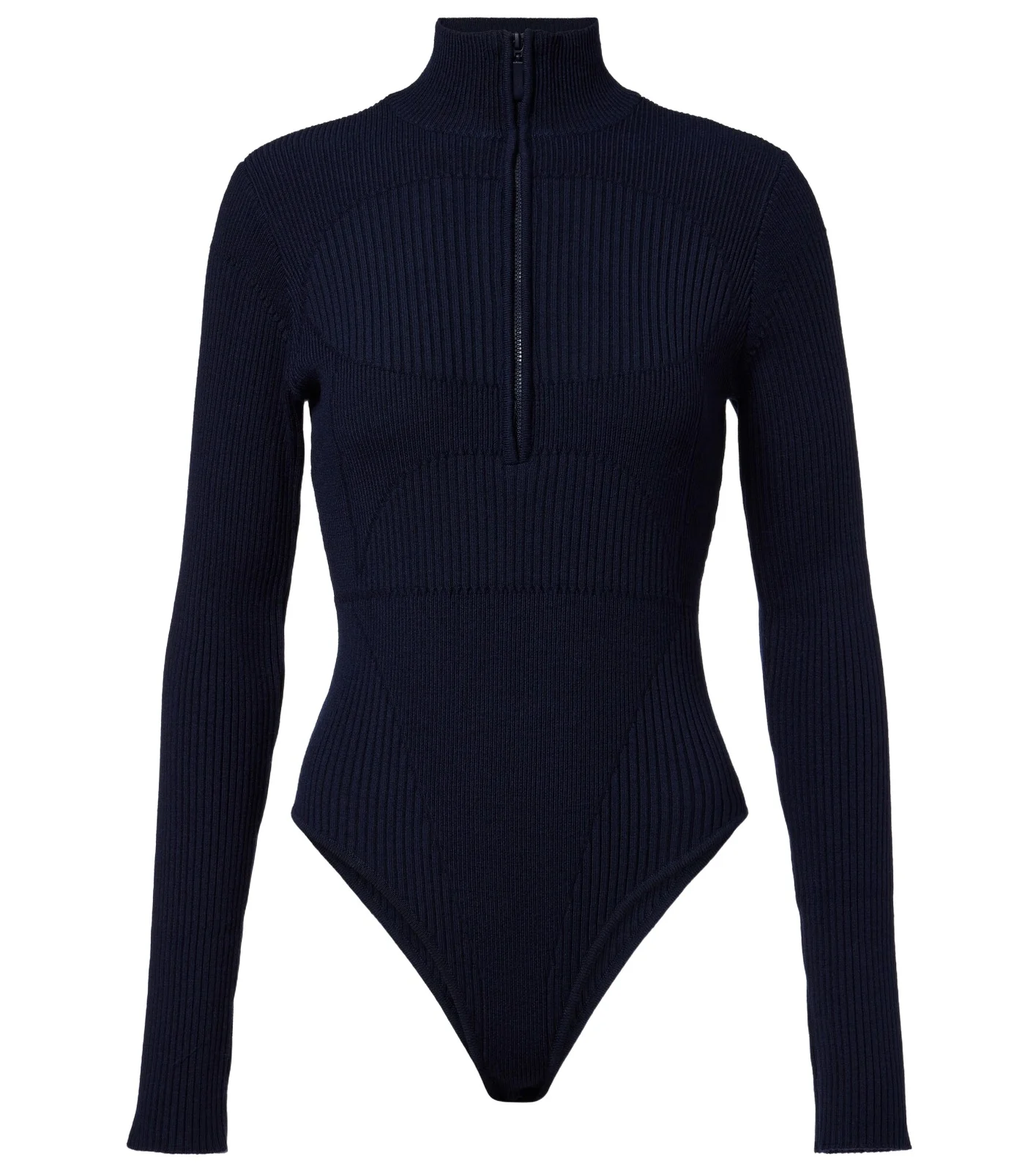 Butte ribbed-knit wool ski bodysuit Butte ribbed-knit wool ski bodysuit