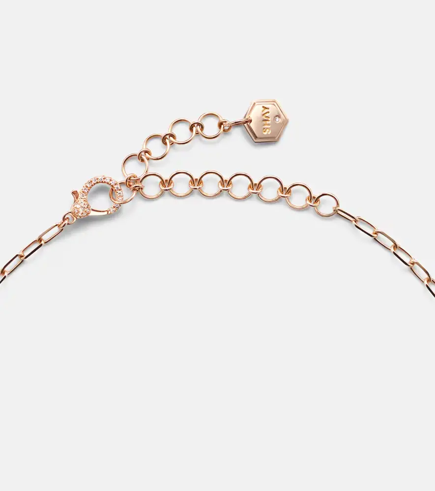 SHAY JEWELRY 18kt rose gold choker with sapphires | Thumbnail 2 SHAY JEWELRY 18kt rose gold choker with sapphires | Thumbnail 2