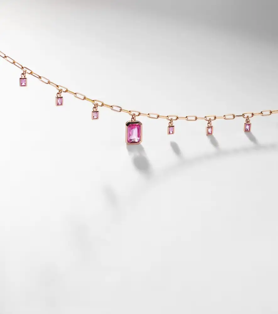 SHAY JEWELRY 18kt rose gold choker with sapphires | Thumbnail 6 SHAY JEWELRY 18kt rose gold choker with sapphires | Thumbnail 6