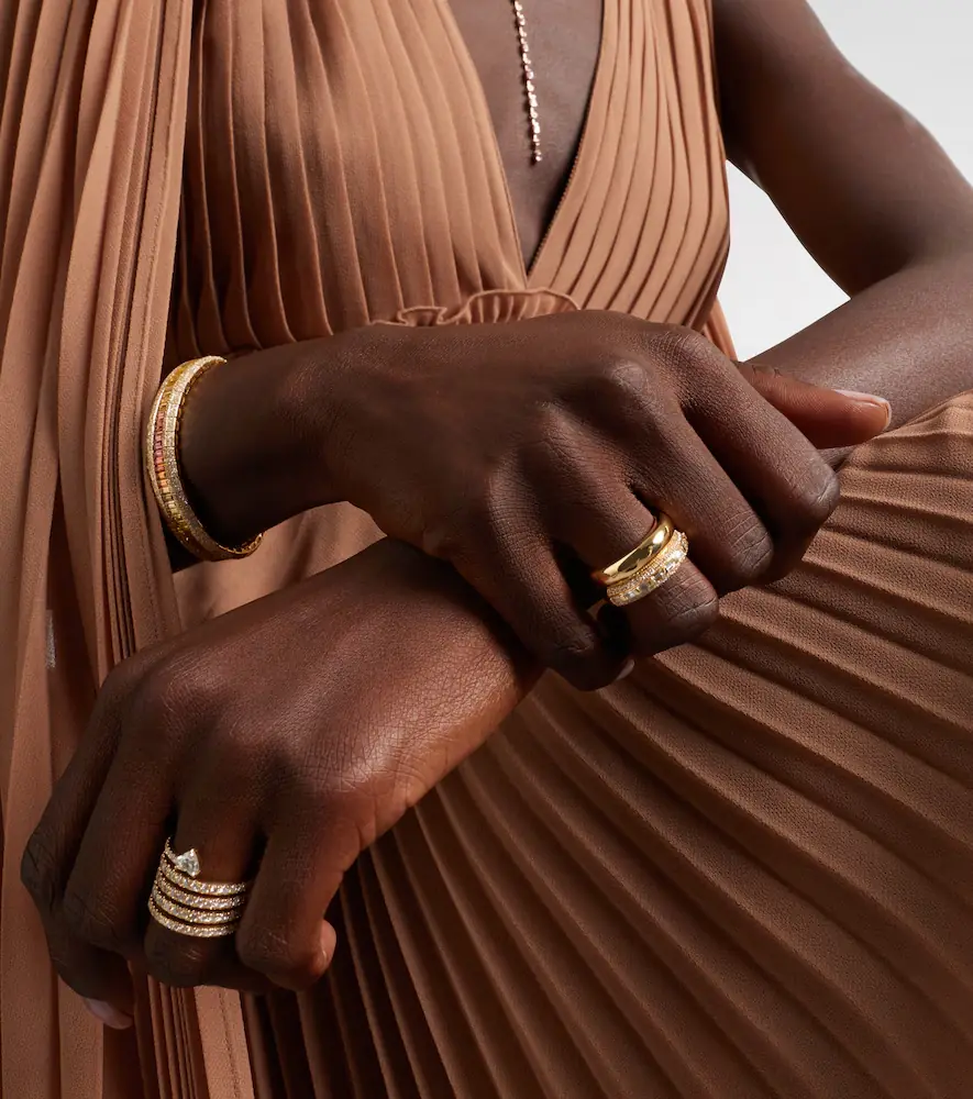 SHAY JEWELRY Orbit 18kt gold ring with diamonds | Thumbnail 4