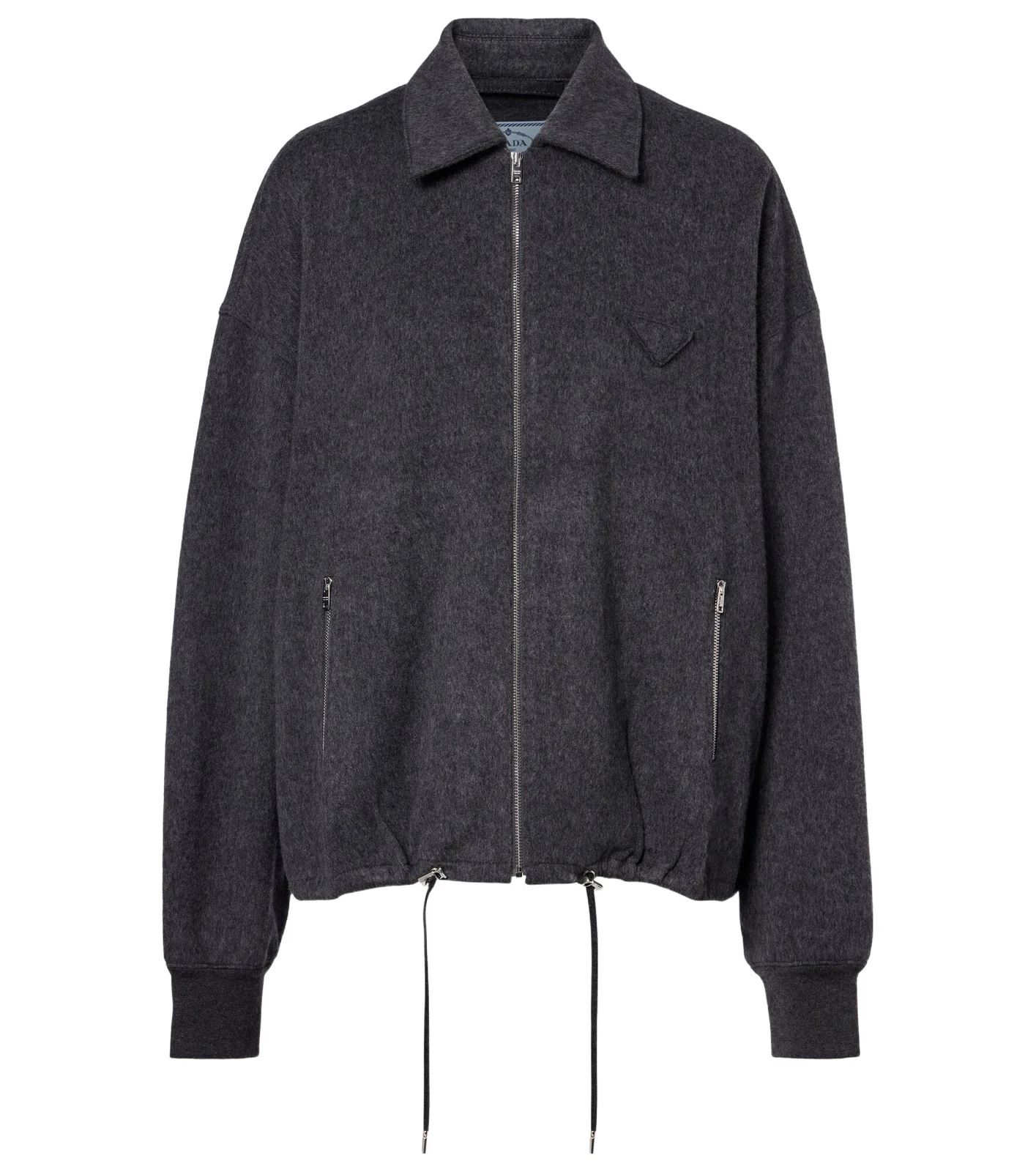 Wool and cashmere blouson jacket Wool and cashmere blouson jacket