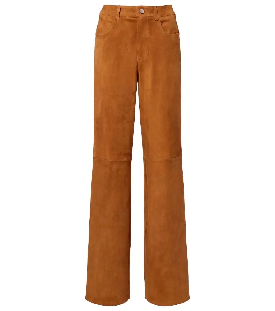 STOULS Mytheo suede wide-leg pants | Image 1 STOULS Mytheo suede wide-leg pants | Image 1