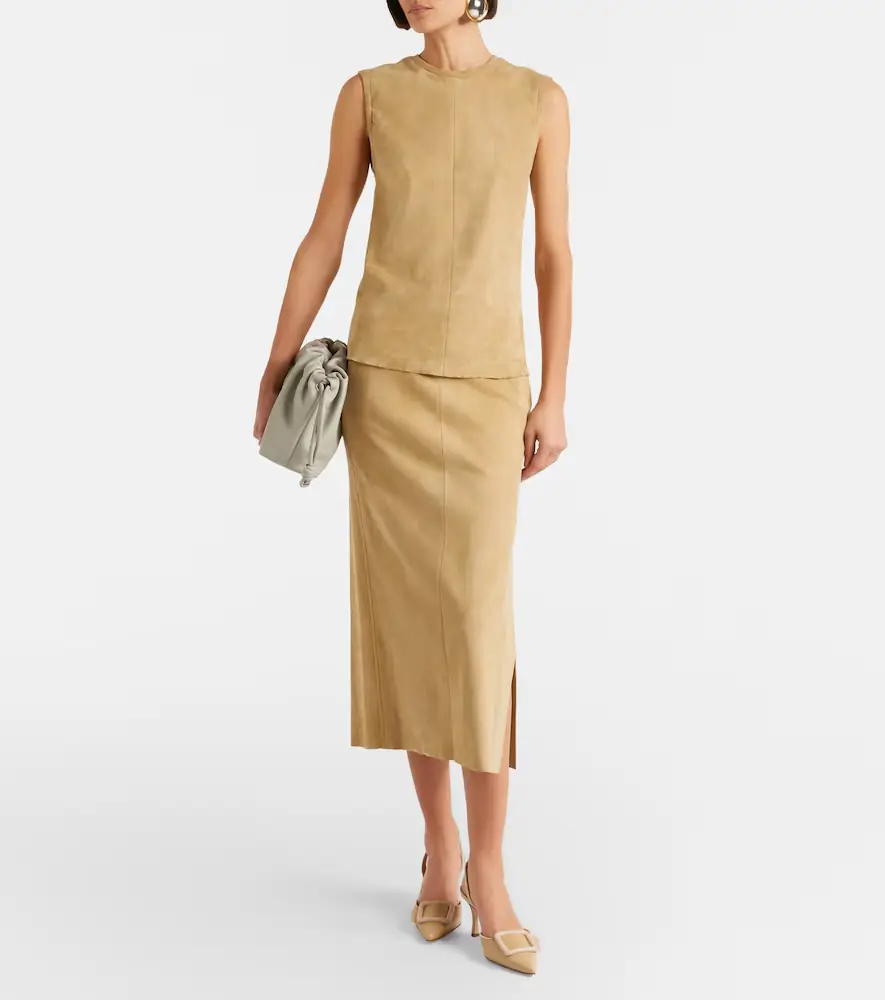 STOULS Miuccia suede top | Thumbnail 2 STOULS Miuccia suede top | Thumbnail 2