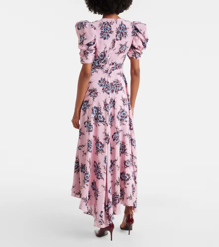Rodarte Floral-appliqué silk gown | Thumbnail 5