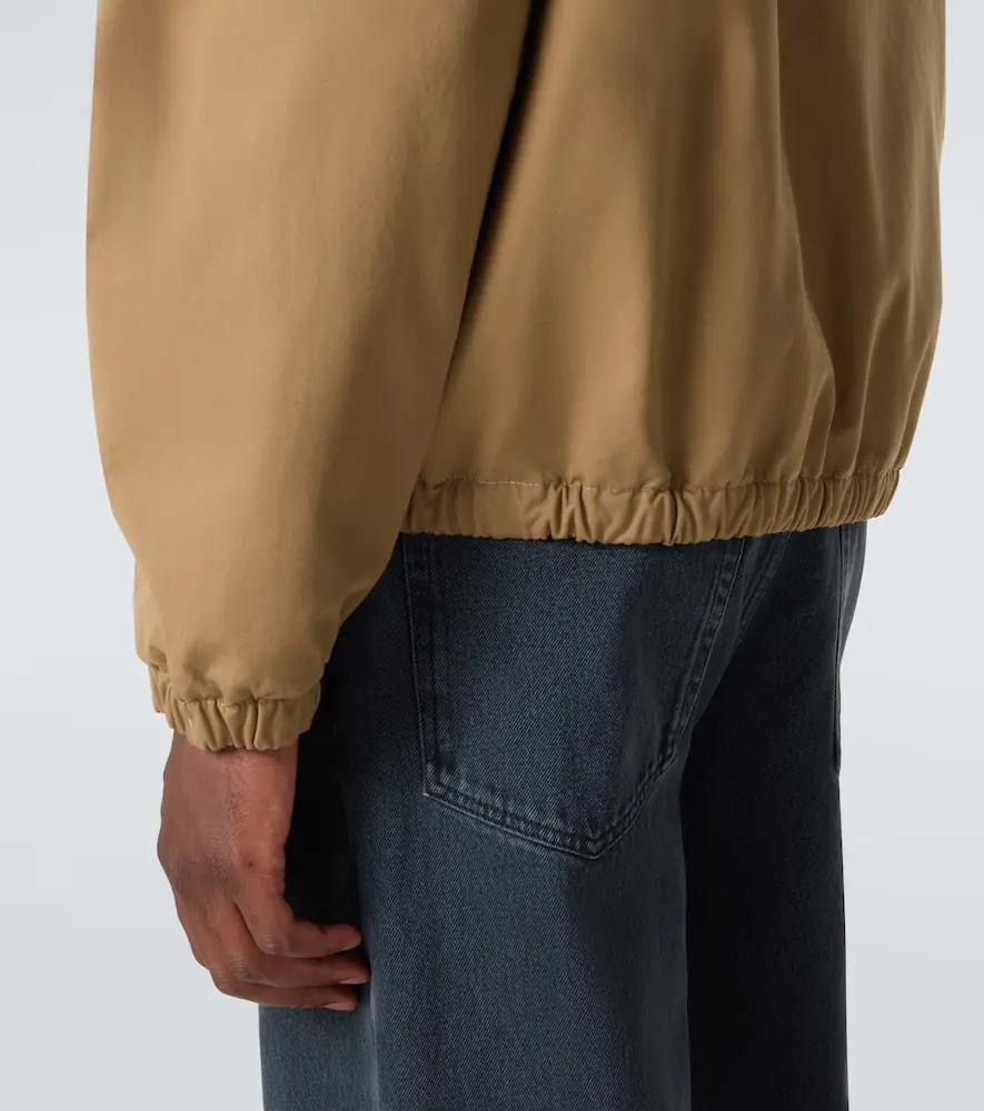 Prada Logo cotton jacket | Thumbnail 2 Prada Logo cotton jacket | Thumbnail 2