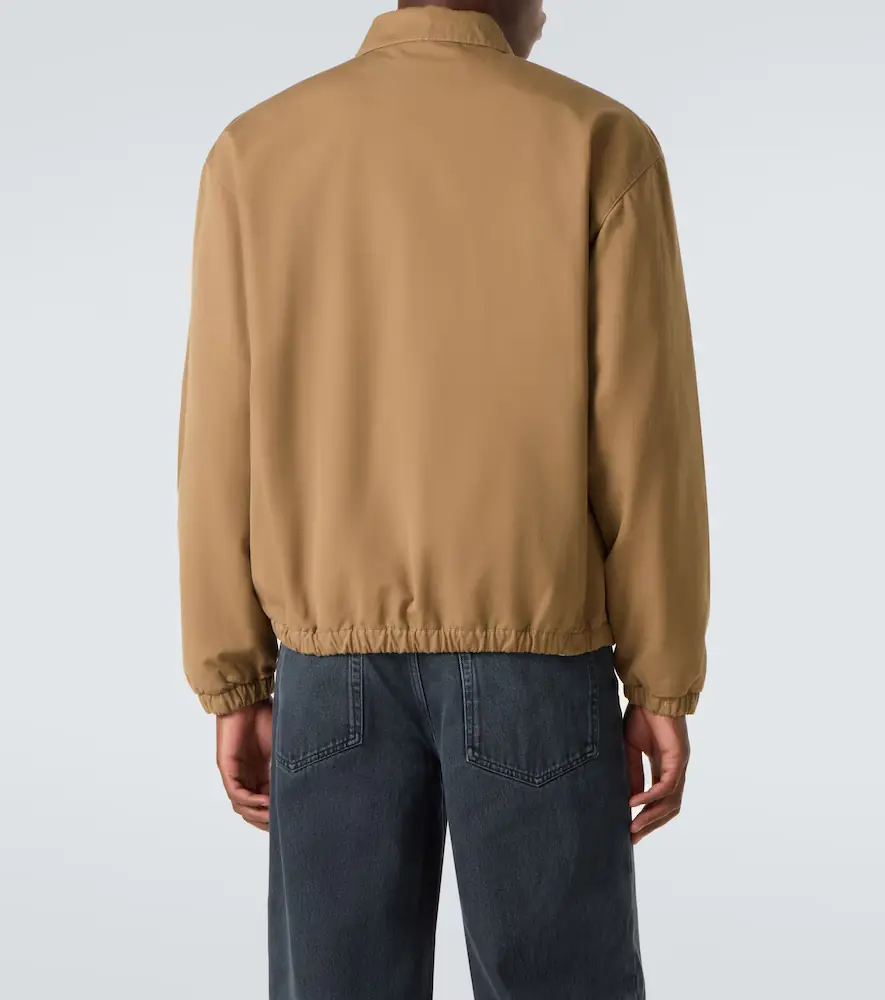 Prada Logo cotton jacket | Thumbnail 3 Prada Logo cotton jacket | Thumbnail 3