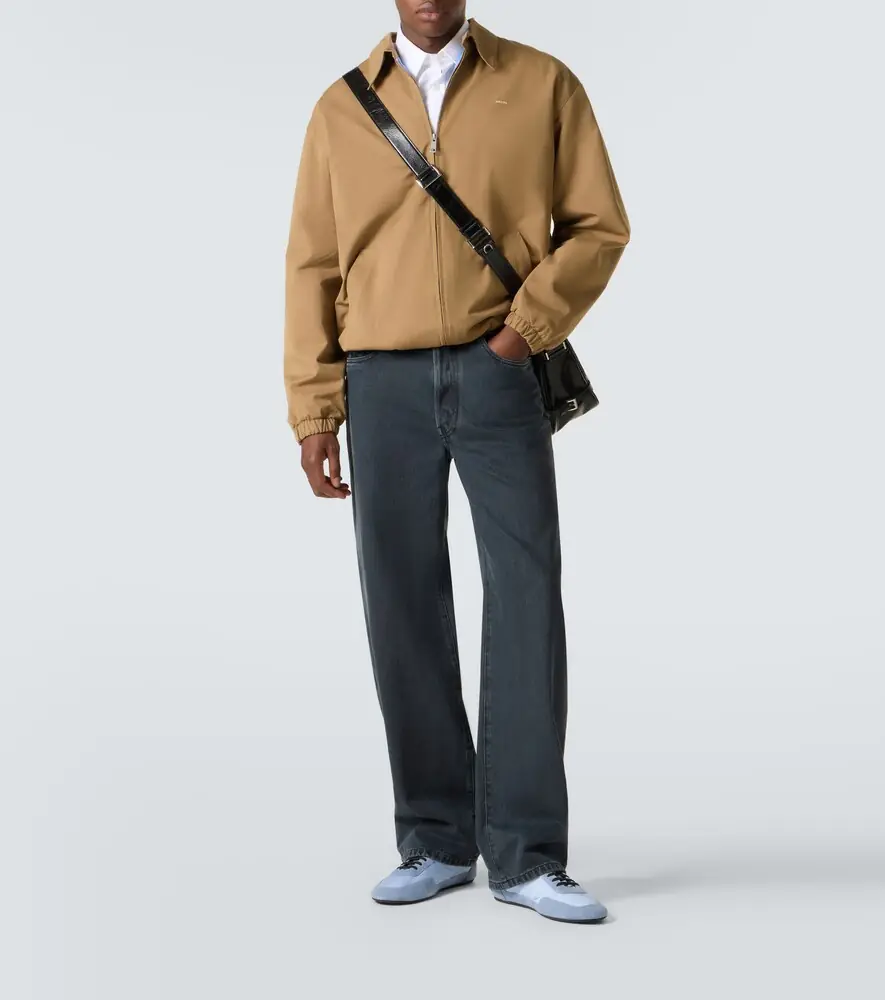 Prada Logo cotton jacket | Thumbnail 6 Prada Logo cotton jacket | Thumbnail 6