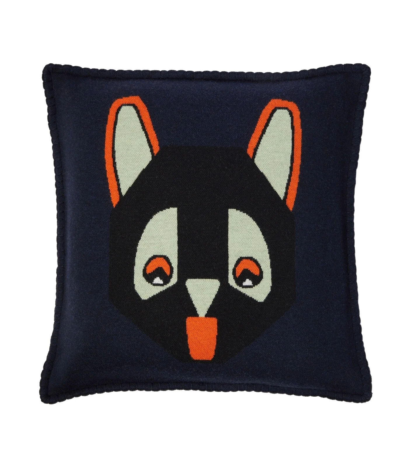 Loewe x Louis Wain wool jacquard cushion