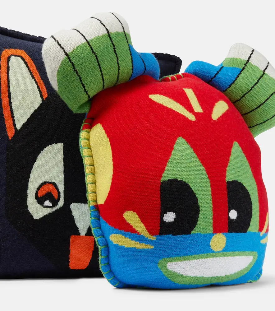 Loewe x Louis Wain wool jacquard cushion | Thumbnail 3 Loewe x Louis Wain wool jacquard cushion | Thumbnail 3
