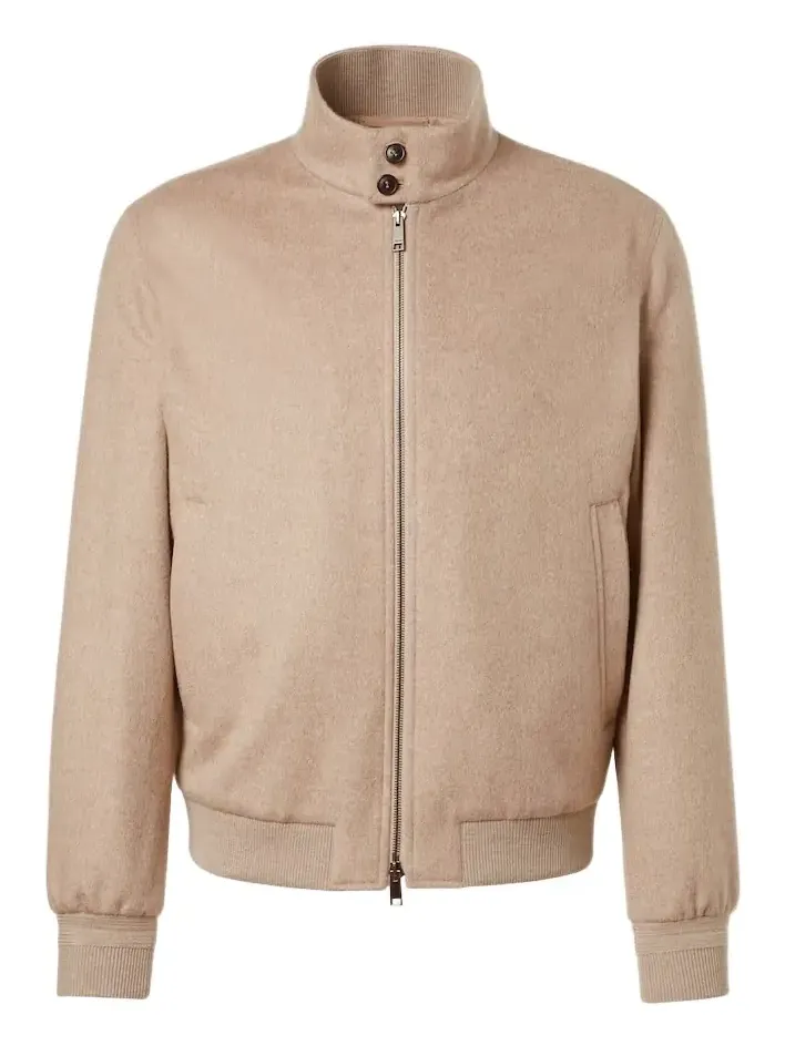 Cashmere bomber jacket Cashmere bomber jacket