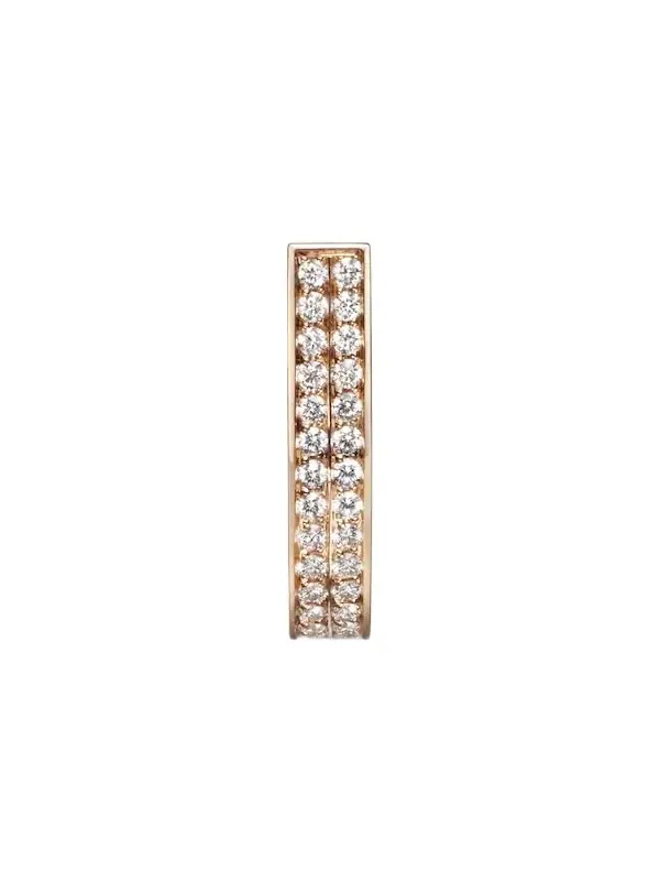 Berbere 18kt rose gold single earring with diamonds Berbere 18kt rose gold single earring with diamonds