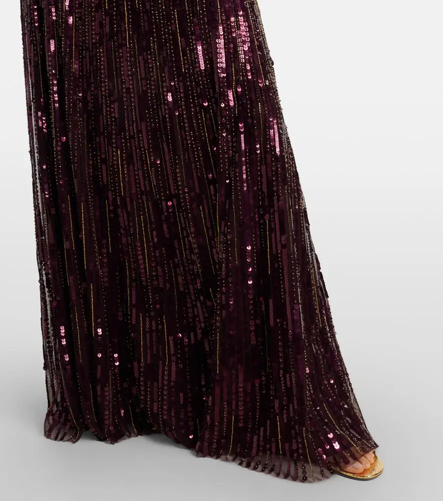Jenny Packham Ninetta sequined gown | Thumbnail 4